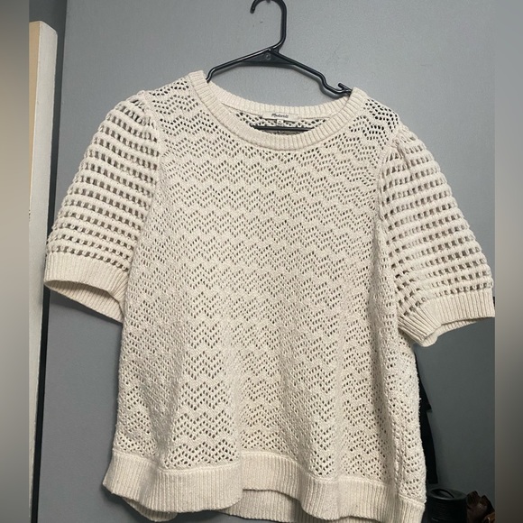 Madewell Tops - Madewell Atwater crochet top size XL